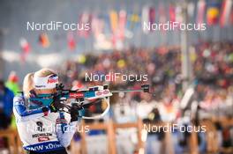 19.02.2017, Hochfilzen, Austria (AUT): Kaisa Makarainen (FIN) - IBU world championships biathlon, mass women, Hochfilzen (AUT). www.nordicfocus.com. © NordicFocus. Every downloaded picture is fee-liable.