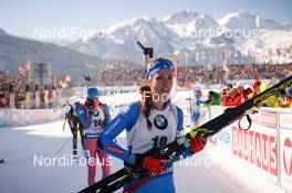 19.02.2017, Hochfilzen, Austria (AUT): Lisa Vittozzi (ITA) - IBU world championships biathlon, mass women, Hochfilzen (AUT). www.nordicfocus.com. © NordicFocus. Every downloaded picture is fee-liable.