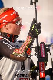 19.02.2017, Hochfilzen, Austria (AUT): Franziska Hildebrand (GER) - IBU world championships biathlon, mass women, Hochfilzen (AUT). www.nordicfocus.com. © NordicFocus. Every downloaded picture is fee-liable.