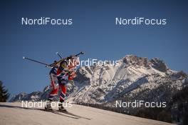 19.02.2017, Hochfilzen, Austria (AUT): Marte Olsbu (NOR) - IBU world championships biathlon, mass women, Hochfilzen (AUT). www.nordicfocus.com. © NordicFocus. Every downloaded picture is fee-liable.