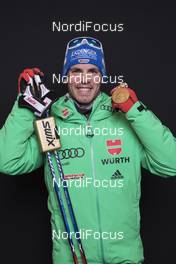 09.02.2017, Hochfilzen, Austria (AUT): Simon Schempp (GER) - IBU world championships biathlon, medals, Hochfilzen (AUT). www.nordicfocus.com. © NordicFocus. Every downloaded picture is fee-liable.