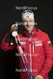 12.02.2017, Hochfilzen, Austria (AUT): Johannes Thingnes Boe (NOR) - IBU world championships biathlon, medals, Hochfilzen (AUT). www.nordicfocus.com. © NordicFocus. Every downloaded picture is fee-liable.