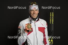 18.02.2017, Hochfilzen, Austria (AUT): Julian Eberhard (AUT) - IBU world championships biathlon, medals, Hochfilzen (AUT). www.nordicfocus.com. © NordicFocus. Every downloaded picture is fee-liable.