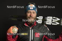 18.02.2017, Hochfilzen, Austria (AUT): Daniel Mesotitsch (AUT) - IBU world championships biathlon, medals, Hochfilzen (AUT). www.nordicfocus.com. © NordicFocus. Every downloaded picture is fee-liable.