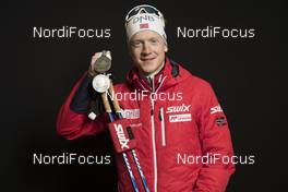 12.02.2017, Hochfilzen, Austria (AUT): Johannes Thingnes Boe (NOR) - IBU world championships biathlon, medals, Hochfilzen (AUT). www.nordicfocus.com. © NordicFocus. Every downloaded picture is fee-liable.