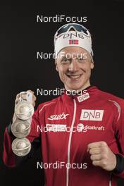 19.02.2017, Hochfilzen, Austria (AUT): Johannes Thingnes Boe (NOR) - IBU world championships biathlon, medals, Hochfilzen (AUT). www.nordicfocus.com. © NordicFocus. Every downloaded picture is fee-liable.