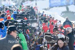 09.02.2017, Hochfilzen, Austria (AUT): Event Feature: coaches- IBU world championships biathlon, relay mixed, Hochfilzen (AUT). www.nordicfocus.com. © NordicFocus. Every downloaded picture is fee-liable.