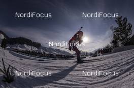 09.02.2017, Hochfilzen, Austria (AUT): Clare Egan (USA) - IBU world championships biathlon, relay mixed, Hochfilzen (AUT). www.nordicfocus.com. © NordicFocus. Every downloaded picture is fee-liable.