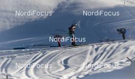 09.02.2017, Hochfilzen, Austria (AUT): Dimitar Gerdzhikov (BUL) - IBU world championships biathlon, relay mixed, Hochfilzen (AUT). www.nordicfocus.com. © NordicFocus. Every downloaded picture is fee-liable.