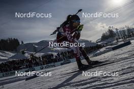 09.02.2017, Hochfilzen, Austria (AUT): Rosanna Crawford (CAN) - IBU world championships biathlon, relay mixed, Hochfilzen (AUT). www.nordicfocus.com. © NordicFocus. Every downloaded picture is fee-liable.