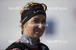 09.02.2017, Hochfilzen, Austria (AUT): Zanna Juskane (LAT) - IBU world championships biathlon, relay mixed, Hochfilzen (AUT). www.nordicfocus.com. © NordicFocus. Every downloaded picture is fee-liable.