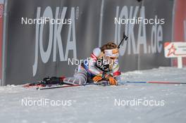 09.02.2017, Hochfilzen, Austria (AUT): Fabienne Hartweger (AUT) - IBU world championships biathlon, relay mixed, Hochfilzen (AUT). www.nordicfocus.com. © NordicFocus. Every downloaded picture is fee-liable.