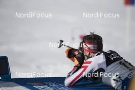 09.02.2017, Hochfilzen, Austria (AUT): Simon Eder (AUT) - IBU world championships biathlon, relay mixed, Hochfilzen (AUT). www.nordicfocus.com. © NordicFocus. Every downloaded picture is fee-liable.