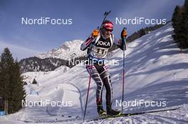 09.02.2017, Hochfilzen, Austria (AUT): Simon Eder (AUT) - IBU world championships biathlon, relay mixed, Hochfilzen (AUT). www.nordicfocus.com. © NordicFocus. Every downloaded picture is fee-liable.