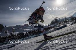 09.02.2017, Hochfilzen, Austria (AUT): Gabriela Koukalova (CZE) - IBU world championships biathlon, relay mixed, Hochfilzen (AUT). www.nordicfocus.com. © NordicFocus. Every downloaded picture is fee-liable.