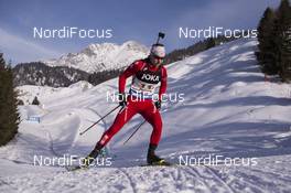 09.02.2017, Hochfilzen, Austria (AUT): Vladimir Chepelin (BLR) - IBU world championships biathlon, relay mixed, Hochfilzen (AUT). www.nordicfocus.com. © NordicFocus. Every downloaded picture is fee-liable.