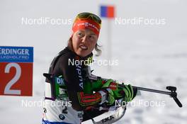 09.02.2017, Hochfilzen, Austria (AUT): Laura Dahlmeier (GER) - IBU world championships biathlon, relay mixed, Hochfilzen (AUT). www.nordicfocus.com. © NordicFocus. Every downloaded picture is fee-liable.