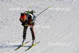 09.02.2017, Hochfilzen, Austria (AUT): Laura Dahlmeier (GER) - IBU world championships biathlon, relay mixed, Hochfilzen (AUT). www.nordicfocus.com. © NordicFocus. Every downloaded picture is fee-liable.