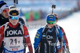 09.02.2017, Hochfilzen, Austria (AUT): Kadri Lehtla (EST) - IBU world championships biathlon, relay mixed, Hochfilzen (AUT). www.nordicfocus.com. © NordicFocus. Every downloaded picture is fee-liable.