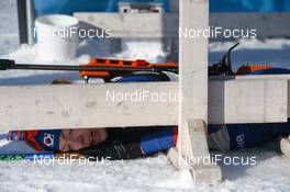 09.02.2017, Hochfilzen, Austria (AUT): Anna Frolina (KOR) - IBU world championships biathlon, relay mixed, Hochfilzen (AUT). www.nordicfocus.com. © NordicFocus. Every downloaded picture is fee-liable.