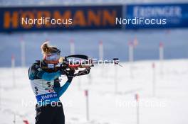 09.02.2017, Hochfilzen, Austria (AUT): Marie Dorin Habert (FRA) - IBU world championships biathlon, relay mixed, Hochfilzen (AUT). www.nordicfocus.com. © NordicFocus. Every downloaded picture is fee-liable.