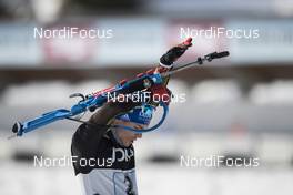 09.02.2017, Hochfilzen, Austria (AUT): Simon Schempp (GER) - IBU world championships biathlon, relay mixed, Hochfilzen (AUT). www.nordicfocus.com. © NordicFocus. Every downloaded picture is fee-liable.