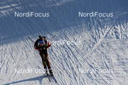 09.02.2017, Hochfilzen, Austria (AUT): Vanessa Hinz (GER) - IBU world championships biathlon, relay mixed, Hochfilzen (AUT). www.nordicfocus.com. © NordicFocus. Every downloaded picture is fee-liable.