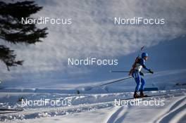 09.02.2017, Hochfilzen, Austria (AUT): Lukas Hofer (ITA) - IBU world championships biathlon, relay mixed, Hochfilzen (AUT). www.nordicfocus.com. © NordicFocus. Every downloaded picture is fee-liable.