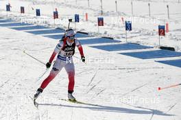 09.02.2017, Hochfilzen, Austria (AUT): Anna Maka (POL) - IBU world championships biathlon, relay mixed, Hochfilzen (AUT). www.nordicfocus.com. © NordicFocus. Every downloaded picture is fee-liable.