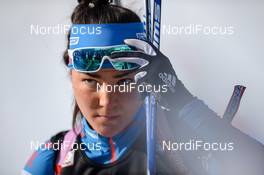 09.02.2017, Hochfilzen, Austria (AUT): Tatiana Akimova (RUS) - IBU world championships biathlon, relay mixed, Hochfilzen (AUT). www.nordicfocus.com. © NordicFocus. Every downloaded picture is fee-liable.