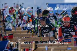 09.02.2017, Hochfilzen, Austria (AUT): Aita Gasparin (SUI) - IBU world championships biathlon, relay mixed, Hochfilzen (AUT). www.nordicfocus.com. © NordicFocus. Every downloaded picture is fee-liable.