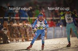 12.02.2017, Hochfilzen, Austria (AUT): Thomas Bormolini (ITA) - IBU world championships biathlon, pursuit men, Hochfilzen (AUT). www.nordicfocus.com. © NordicFocus. Every downloaded picture is fee-liable.