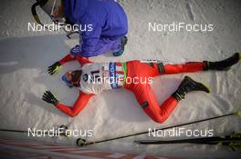 12.02.2017, Hochfilzen, Austria (AUT): Michael Roesch (BEL) - IBU world championships biathlon, pursuit men, Hochfilzen (AUT). www.nordicfocus.com. © NordicFocus. Every downloaded picture is fee-liable.