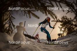 12.02.2017, Hochfilzen, Austria (AUT): Quentin Fillon Maillet (FRA) - IBU world championships biathlon, pursuit men, Hochfilzen (AUT). www.nordicfocus.com. © NordicFocus. Every downloaded picture is fee-liable.