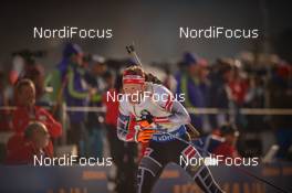 12.02.2017, Hochfilzen, Austria (AUT): Simon Eder (AUT) - IBU world championships biathlon, pursuit men, Hochfilzen (AUT). www.nordicfocus.com. © NordicFocus. Every downloaded picture is fee-liable.