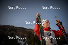 12.02.2017, Hochfilzen, Austria (AUT): Johannes Thingnes Boe (NOR) - IBU world championships biathlon, pursuit men, Hochfilzen (AUT). www.nordicfocus.com. © NordicFocus. Every downloaded picture is fee-liable.