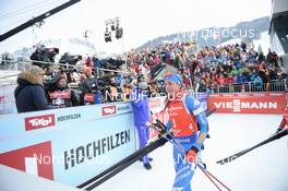 12.02.2017, Hochfilzen, Austria (AUT): Lisa Vittozzi (ITA) - IBU world championships biathlon, pursuit women, Hochfilzen (AUT). www.nordicfocus.com. © NordicFocus. Every downloaded picture is fee-liable.