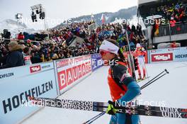 12.02.2017, Hochfilzen, Austria (AUT): Anais Chevalier (FRA) - IBU world championships biathlon, pursuit women, Hochfilzen (AUT). www.nordicfocus.com. © NordicFocus. Every downloaded picture is fee-liable.