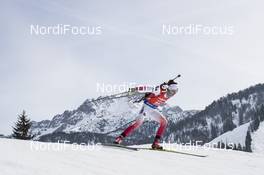 12.02.2017, Hochfilzen, Austria (AUT): Monika Hojnisz (POL) - IBU world championships biathlon, pursuit women, Hochfilzen (AUT). www.nordicfocus.com. © NordicFocus. Every downloaded picture is fee-liable.