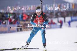 12.02.2017, Hochfilzen, Austria (AUT): Celia Aymonier (FRA) - IBU world championships biathlon, pursuit women, Hochfilzen (AUT). www.nordicfocus.com. © NordicFocus. Every downloaded picture is fee-liable.