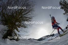 12.02.2017, Hochfilzen, Austria (AUT): Hilde Fenne (NOR) - IBU world championships biathlon, pursuit women, Hochfilzen (AUT). www.nordicfocus.com. © NordicFocus. Every downloaded picture is fee-liable.