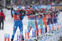 12.02.2017, Hochfilzen, Austria (AUT): Dorothea Wierer (ITA) - IBU world championships biathlon, pursuit women, Hochfilzen (AUT). www.nordicfocus.com. © NordicFocus. Every downloaded picture is fee-liable.