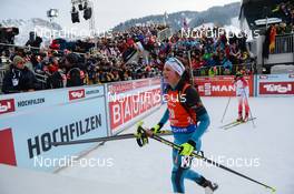 12.02.2017, Hochfilzen, Austria (AUT): Justine Braisaz (FRA) - IBU world championships biathlon, pursuit women, Hochfilzen (AUT). www.nordicfocus.com. © NordicFocus. Every downloaded picture is fee-liable.