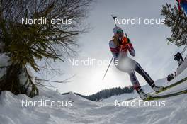 12.02.2017, Hochfilzen, Austria (AUT): Lisa Theresa Hauser (AUT) - IBU world championships biathlon, pursuit women, Hochfilzen (AUT). www.nordicfocus.com. © NordicFocus. Every downloaded picture is fee-liable.