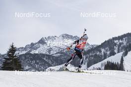 12.02.2017, Hochfilzen, Austria (AUT): Dunja Zdouc (AUT) - IBU world championships biathlon, pursuit women, Hochfilzen (AUT). www.nordicfocus.com. © NordicFocus. Every downloaded picture is fee-liable.