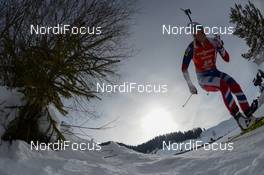 12.02.2017, Hochfilzen, Austria (AUT): Kaia Woeien Nicolaisen (NOR) - IBU world championships biathlon, pursuit women, Hochfilzen (AUT). www.nordicfocus.com. © NordicFocus. Every downloaded picture is fee-liable.