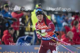 12.02.2017, Hochfilzen, Austria (AUT): Rosanna Crawford (CAN) - IBU world championships biathlon, pursuit women, Hochfilzen (AUT). www.nordicfocus.com. © NordicFocus. Every downloaded picture is fee-liable.