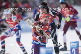 12.02.2017, Hochfilzen, Austria (AUT): Clare Egan (USA) - IBU world championships biathlon, pursuit women, Hochfilzen (AUT). www.nordicfocus.com. © NordicFocus. Every downloaded picture is fee-liable.