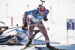 18.02.2017, Hochfilzen, Austria (AUT): Anton Babikov (RUS) - IBU world championships biathlon, relay men, Hochfilzen (AUT). www.nordicfocus.com. © NordicFocus. Every downloaded picture is fee-liable.