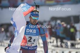 18.02.2017, Hochfilzen, Austria (AUT): Anton Shipulin (RUS) - IBU world championships biathlon, relay men, Hochfilzen (AUT). www.nordicfocus.com. © NordicFocus. Every downloaded picture is fee-liable.